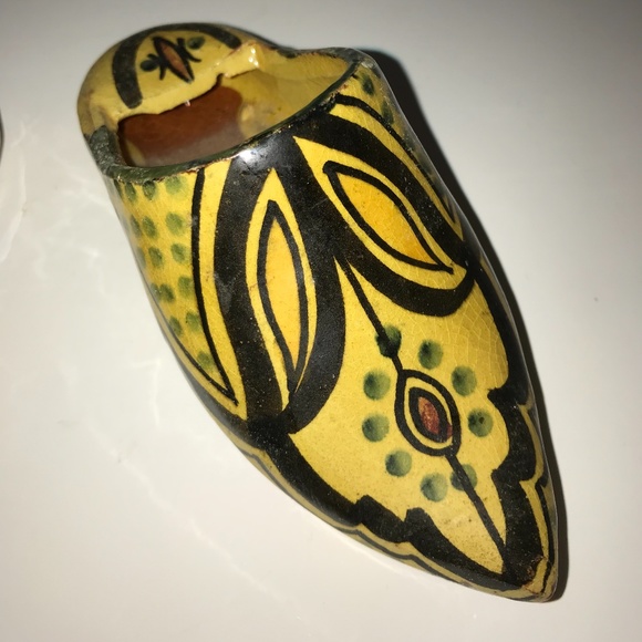 Miniature Moroccan Terra Cotta Slipper planter